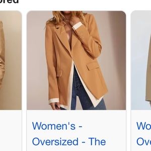 Favorite Daughter oversized “The Kelly” blazer. Large